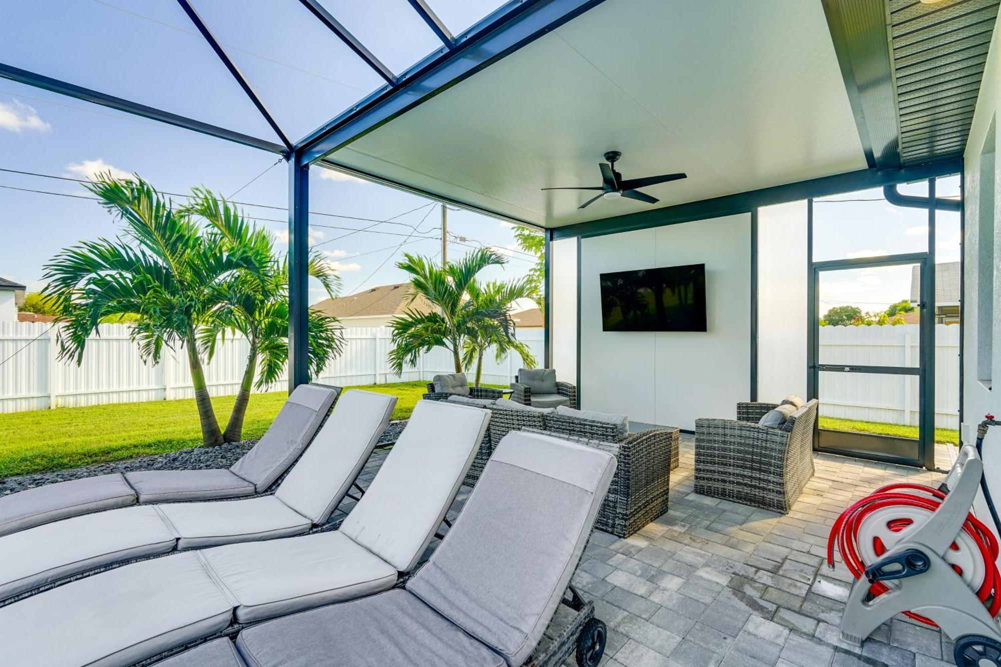 Cape Coral Escape Furnished Lanai And Private Pool! Villa ภายนอก รูปภาพ