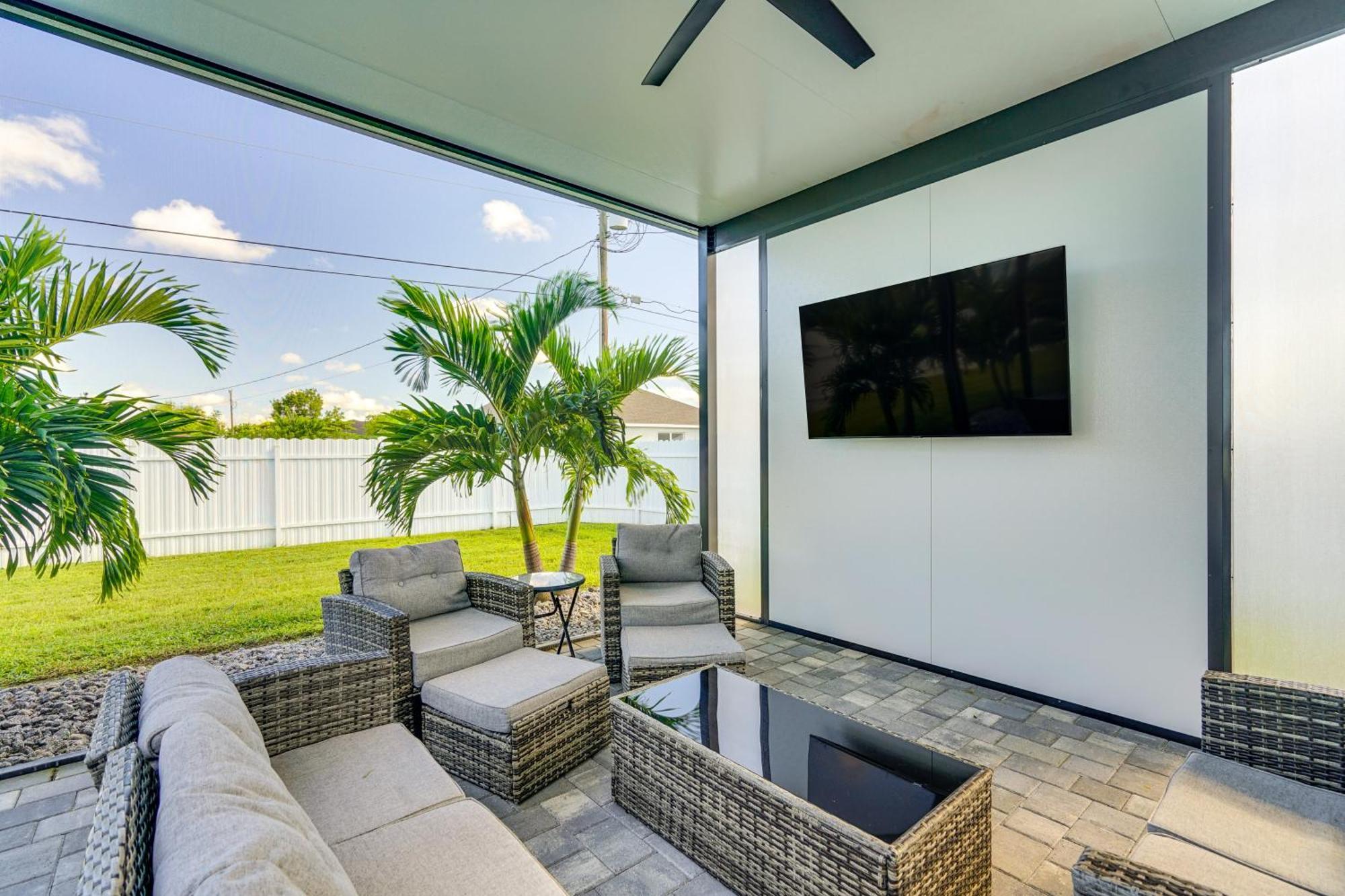 Cape Coral Escape Furnished Lanai And Private Pool! Villa ภายนอก รูปภาพ